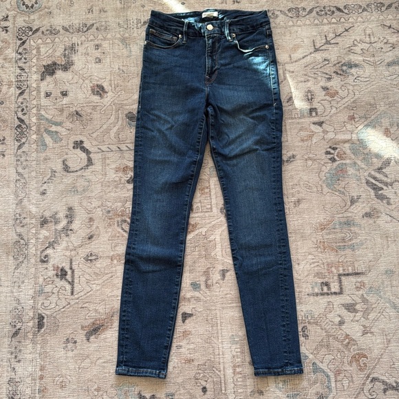 Good American Good Legs blue skinny jeans | size 4 - Picture 2 of 5
